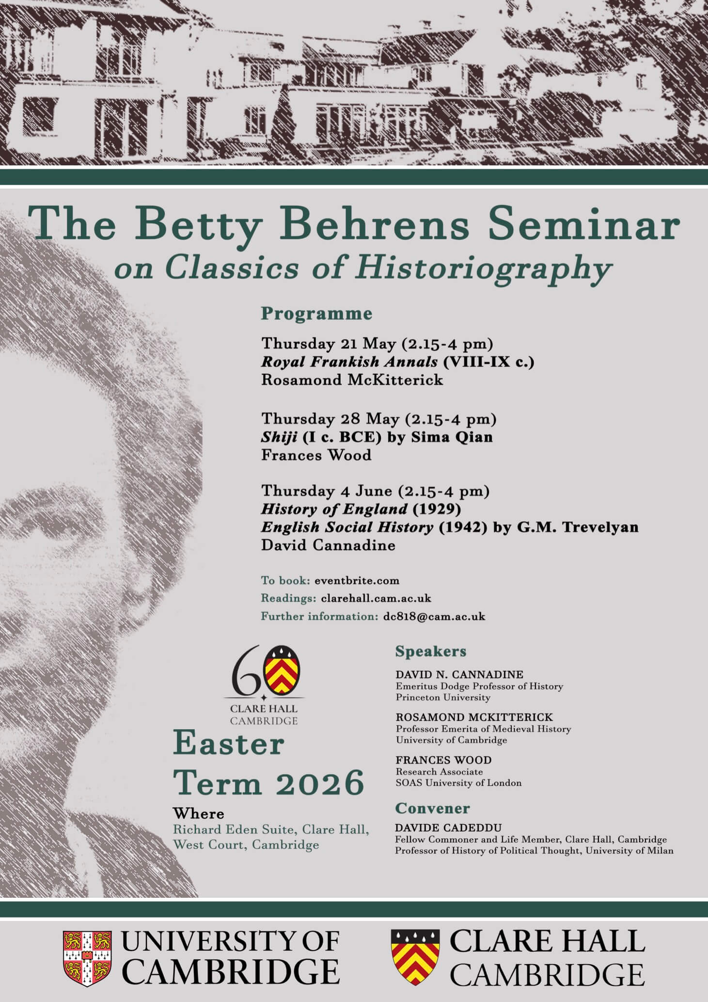 Rosamond McKitterick (University of Cambridge) on "Royal Frankish Annals" (VIII-IX c.) - SEMINAR